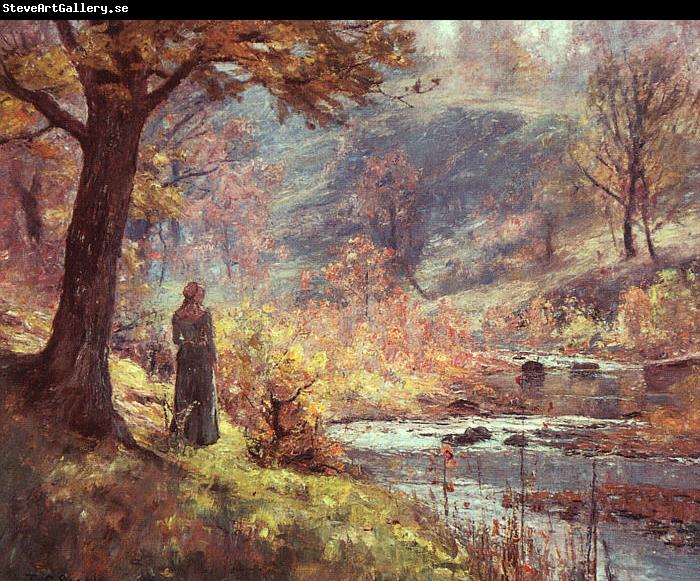 Theodore Clement Steele Morning by the Stream